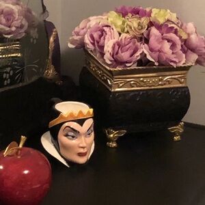 Decorative vintage metal Planter Flower arrangement